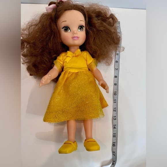 Disney Princess Dolls Belle 16” and Rapunzel 14” Toys - Picture 6 of 7